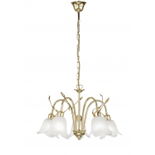 LAMPADARIO VETRI SATINATI - ROSSINI ILLUMINAZIONE 3788-5-OL product photo
