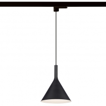 SOSP.E14 PER B.TRIFASE NERO BIANCO - ROSSINI ILLUMINAZIONE ASI103NB product photo