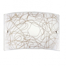 LAMPADA PARETE VETRO DECORATO - ROSSINI ILLUMINAZIONE A/1052/30/CRI product photo
