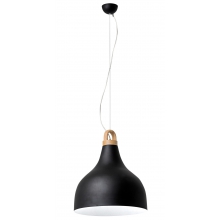 SOSPENSIONE E27 NERO BIG 1X40W - ROSSINI ILLUMINAZIONE BEL002N product photo