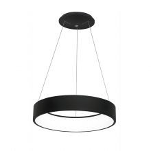 SOSPENSIONE LED 3K NERO 60W TONDO  CHO008N - ROSSINI ILLUMINAZIONE CHO008N product photo