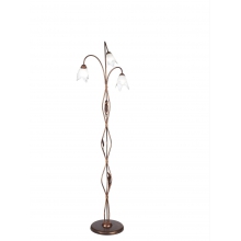 LAMPADA TERRA CON VETRI METALLO NER - ROSSINI ILLUMINAZIONE CIL009 product photo
