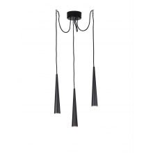 SOPENSIONE METALLO LACCATO 3 LUCI - ROSSINI ILLUMINAZIONE COR002N product photo
