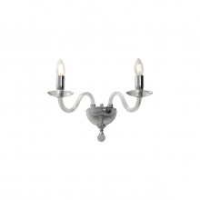 APPLIQUE 2 LUCI IN VETRO TRASP. - ROSSINI ILLUMINAZIONE CRI003CRI product photo