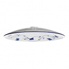 DIFFUSORE PIATTO LISCIO DECORO BLU - ROSSINI ILLUMINAZIONE D/9550/20/BLU product photo