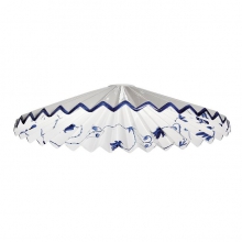 DIFFUSORE PLAFONIERA PIATTO MERLATO DECORO BLU - ROSSINI ILLUMINAZIONE D.9551-20-BLU - ROSSINI ILLUMINAZIONE D.9551-20-BLU product photo