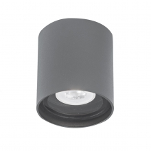 FARETTO DA PLAFONE TONDO GU10  KUB005GR - ROSSINI ILLUMINAZIONE KUB005GR product photo