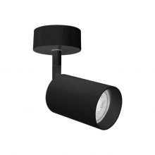 APPARECCHIO A PLAFONE GU10 NERO  MAN002N - ROSSINI ILLUMINAZIONE MAN002N product photo