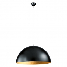 SOSPENSIONE E27 NERO/ORO SAT 1X75W - ROSSINI ILLUMINAZIONE OFU001NOS product photo