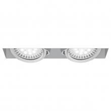 FARETTO INCASSO FRAMELESS 2X75W AR111 B - ROSSINI ILLUMINAZIONE TAK004B - ROSSINI ILLUMINAZIONE TAK004B product photo