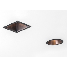FARETTO INCASSO GU10 1X13W QUADRATO NN - ROSSINI ILLUMINAZIONE VIR001NN product photo