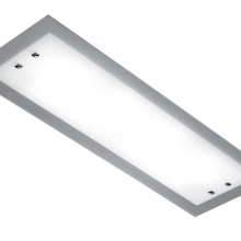 PLAFONIERA VETRO BORDO GRIGIO - ROSSINI ILLUMINAZIONE WES005GR product photo