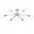 PLAFONIERA IN METALLO CROMATO - ROSSINI ILLUMINAZIONE 2598/6 product photo Photo 01 2XS