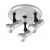 PLAF.D.23CM 3X42W E14 MET.LACC.DIFF.ORIENT. - ROSSINI ILLUMINAZIONE 5540/B product photo Photo 01 2XS