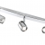 REGL.L.56CM 3X40W GU10 MET.CROM.DIFF.ORIENT. - ROSSINI ILLUMINAZIONE 5635/3CR product photo Photo 01 2XS