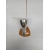 **LAMPADA PARETE ALLUM/LEGNO - ROSSINI ILLUMINAZIONE A5528 product photo Photo 01 2XS