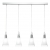 SOSPENSIONE IN VETRO CONICO - ROSSINI ILLUMINAZIONE BS.10610-4 product photo Photo 01 2XS