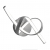 APPLIQUE LED 12W ARG. SAT. - ROSSINI ILLUMINAZIONE CUV001ARS product photo Photo 01 2XS