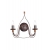 APPLIQUE METALLO LACCATO NERO/OR - ROSSINI ILLUMINAZIONE FEL004N product photo Photo 01 2XS