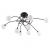 LAMPADA SOFFITTO G9 NERA 9X33W  FLY002N - ROSSINI ILLUMINAZIONE FLY002N product photo Photo 01 2XS