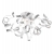 PLAFONIERA METALLO RICCIOLO ARGENTO - ROSSINI ILLUMINAZIONE PAR003ARG product photo Photo 01 2XS