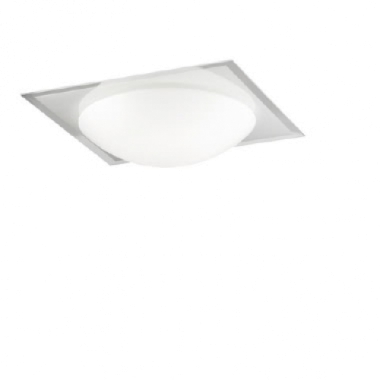 PLAFONIERA VETRO BIANCO SATINATO - ROSSINI ILLUMINAZIONE 10501-55 product photo Photo 01 3XL