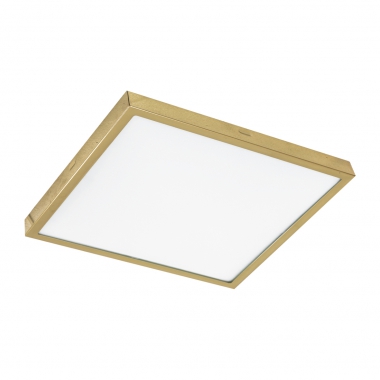 PLAFONIERA CON VETRO SATINATO A LED - ROSSINI ILLUMINAZIONE 10630-40-OL-LED product photo Photo 01 3XL