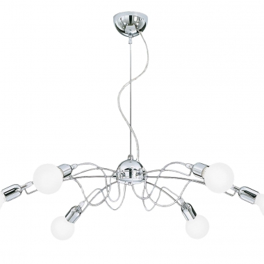 SOSPENSIONE IN METALLO CROMATO - ROSSINI ILLUMINAZIONE 2597/6 product photo Photo 01 3XL