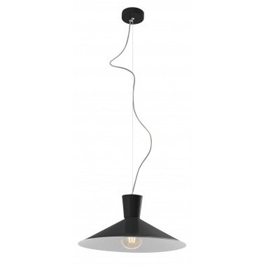 SOSPENSIONE E27 IN METALLO NERO - ROSSINI ILLUMINAZIONE AIN001N product photo Photo 01 3XL