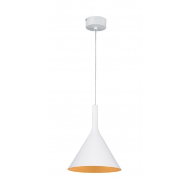 SOSPENSIONE E27 BIANCO ORO SATINATO - ROSSINI ILLUMINAZIONE ASI001BOS product photo Photo 01 3XL