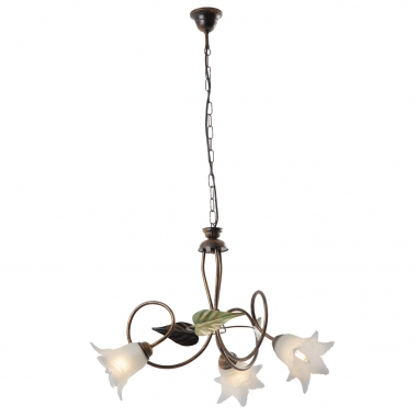 SOSPENSIONE MARRONE 3 LUCI - ROSSINI ILLUMINAZIONE CIL101MA product photo Photo 01 3XL