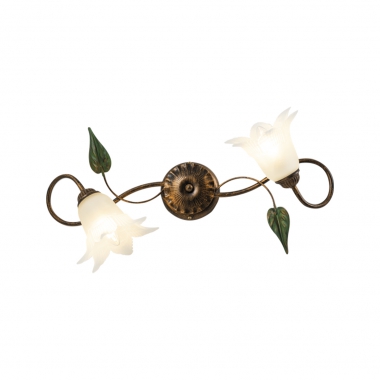 APPLIQUE MARRONE 2 LUCI - ROSSINI ILLUMINAZIONE CIL104MA product photo Photo 01 3XL