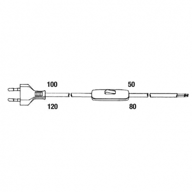 CABLAGGIO CLASSE 2 CM.120X80 - ROSSINI ILLUMINAZIONE C.3054-N product photo Photo 01 3XL