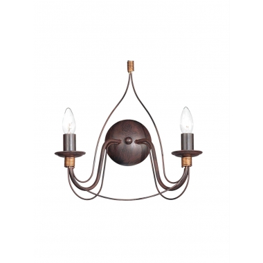 APPLIQUE METALLO LACCATO NERO/OR - ROSSINI ILLUMINAZIONE FEL004N product photo Photo 01 3XL