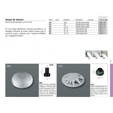 SCATOLA INCASSO PER 8853/4/5 - ROSSINI ILLUMINAZIONE MT/8853 product photo Photo 01 3XL