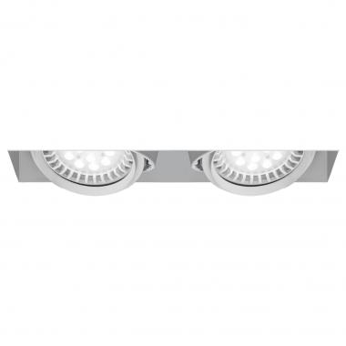 FARETTO INCASSO FRAMELESS 2X75W AR111 B - ROSSINI ILLUMINAZIONE TAK004B - ROSSINI ILLUMINAZIONE TAK004B product photo Photo 01 3XL