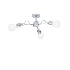 PLAFONIERA IN METALLO CROMATO - ROSSINI ILLUMINAZIONE 2598/3 product photo