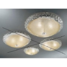 PLAFONIERA VETRO GRANIGLIA - ROSSINI ILLUMINAZIONE 3277/60 product photo