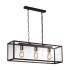 SOSPENSIONE E27 BRONZO 3X75W - ROSSINI ILLUMINAZIONE AIS003BZ product photo