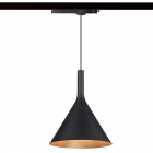 SOSP.E27 PER B.MONOFASE NERO ORO SA - ROSSINI ILLUMINAZIONE ASI204N product photo