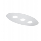 PLAFONIERA OVALE LED - ROSSINI ILLUMINAZIONE BUB002N product photo
