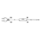 CABLAGGIO CLASSE 2 CM.120X80 - ROSSINI ILLUMINAZIONE C.3054-OR product photo