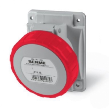 PRESA INCASSO 3 POLI + NEUTRO + TERRA IP66/IP67 16A 6H 346-415V 50HZ - 60HZ 70X87MM MORSETTI A VITE - SCAME PARRE 4181667 product photo