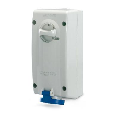 PRESA ADVANCE 2  2P+T 16A 6H IP44 S/FUS - SCAME PARRE 5601683 - SCAME PARRE 5601683 product photo Photo 01 3XL