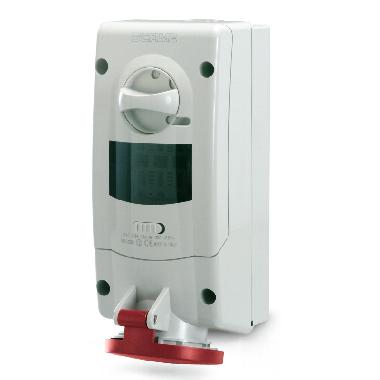 Presa Interbloccata da Parete 3P+N 16A 6H, IP44 con Fuse, Rosso - SCAME PARRE 5621687 product photo Photo 01 3XL