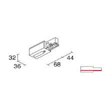 SIDE TESTATA  ALIM.TERRA DX BI - SIDE ILLUMINAZIONE 990251 - SIDE ILLUMINAZIONE 990251 product photo