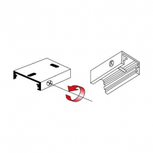 STAFFA PER MONTAGGIO A SOFFITTO O A SOSPENSIONE BIANCA - SIDE ILLUMINAZIONE 990751 product photo