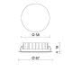 FARETTO INCASSO SHELF LED COB H=18 NERO - SIDE ILLUMINAZIONE 0022COB product photo Photo 03 2XS