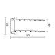 EASY BASE A POZZETTO X PARETE - SIDE ILLUMINAZIONE 186/5 - SIDE ILLUMINAZIONE 186/5 product photo Photo 01 2XS