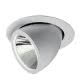 FARETTO INCASSO TOR 15 MCL ORIENTABILE 27W 840 FLOOD BIANCO - SIDE ILLUMINAZIONE 2929C/LBN/FL product photo Photo 02 2XS